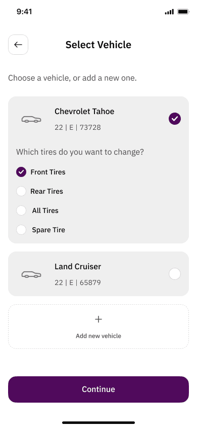 Banzeeni — Tire change