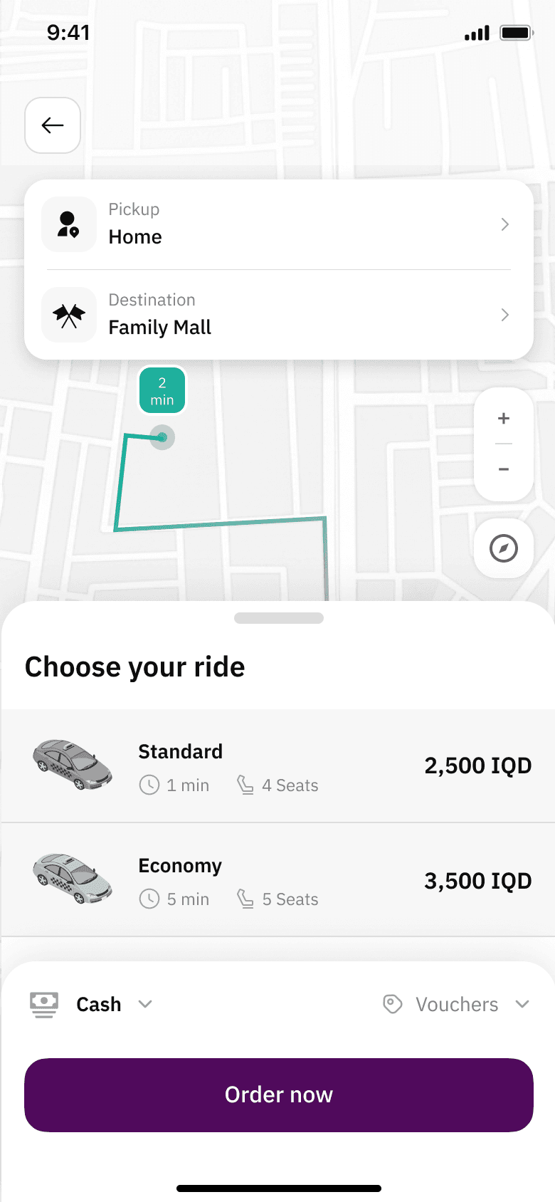 Banzeeni — Transport